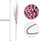 15PCS Pink Flowers 29.5" Faux Jasmine Flowers Long Stem Artificial Flowers for Tall Vase Wedding Party Home Office Kitchen Decoration(Pink)